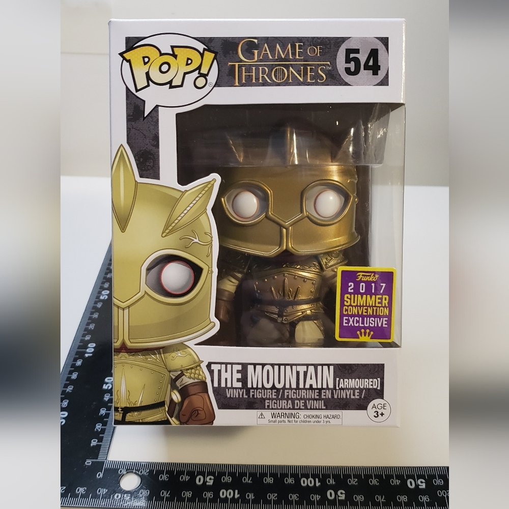 Mountain Gold Armor Figure Funko Game of Thrones Collectible Rare